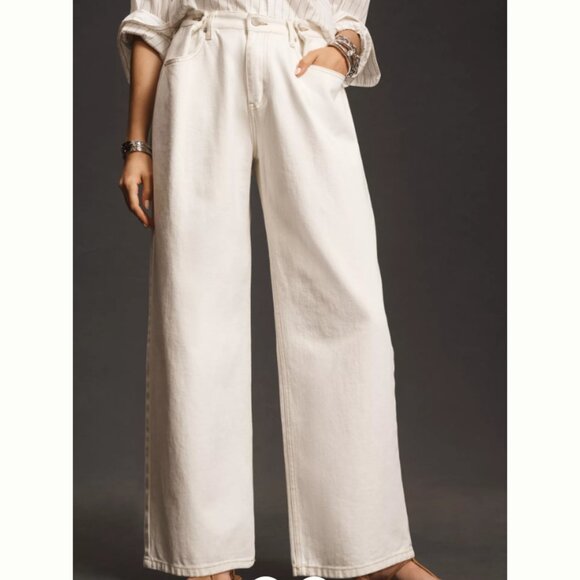 Brand New Women's Moon River High-Rise Straight-Leg Jeans - Picture 8 of 8